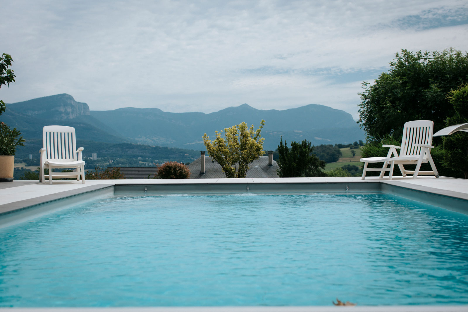 Étanchéité neuve d'une piscine