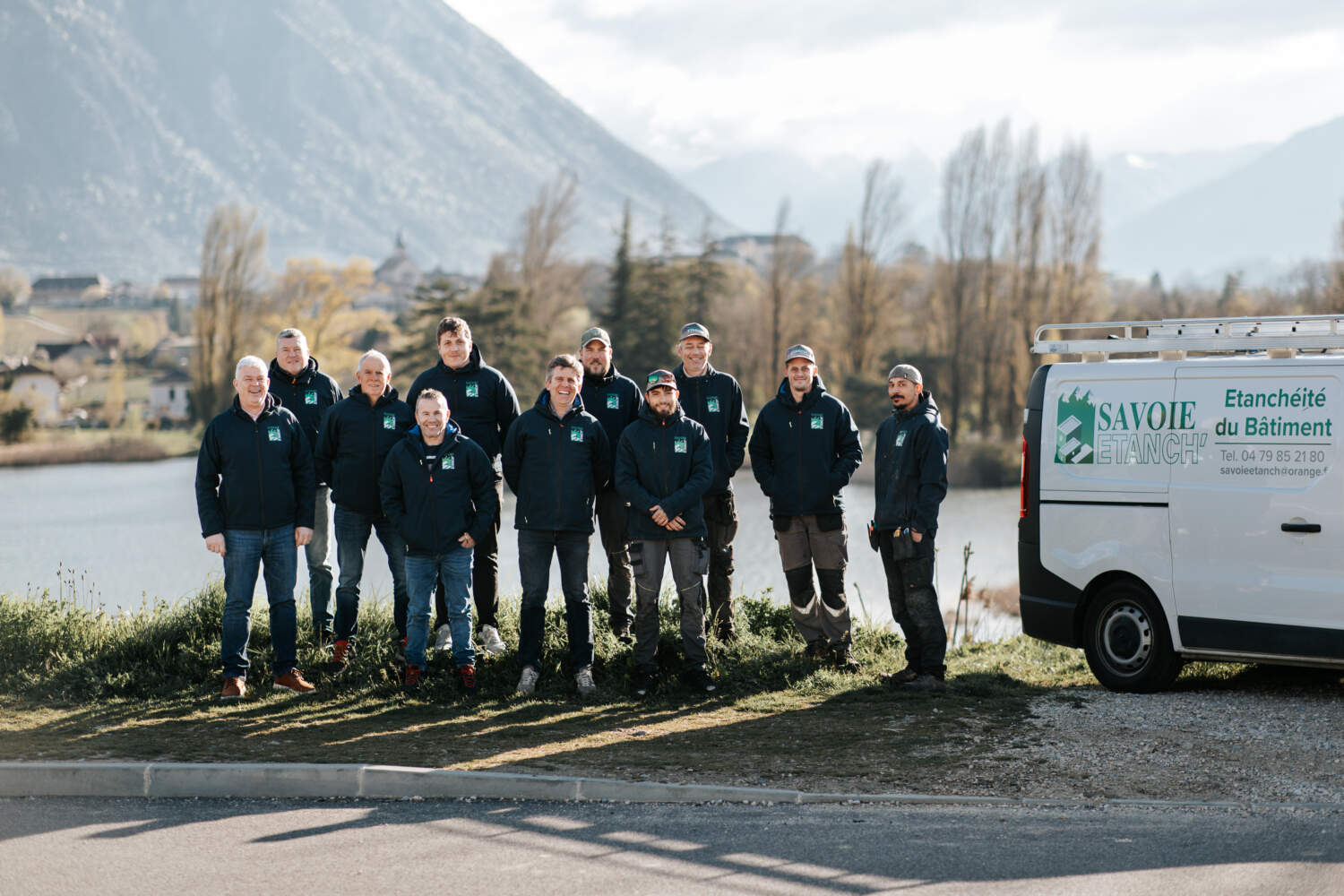 Equipe de l'entreprise Savoie Etanch